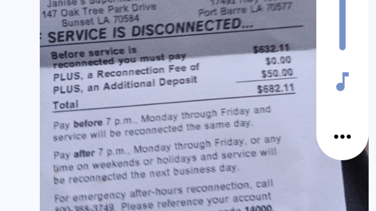 Help with my rent,food