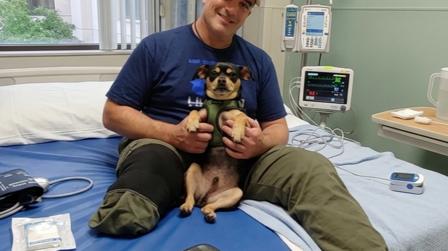 Help my friend and his service dog get back in his room