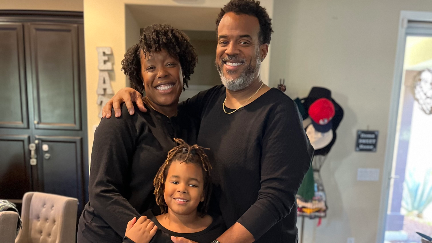 Standing With My Friends & Their Family