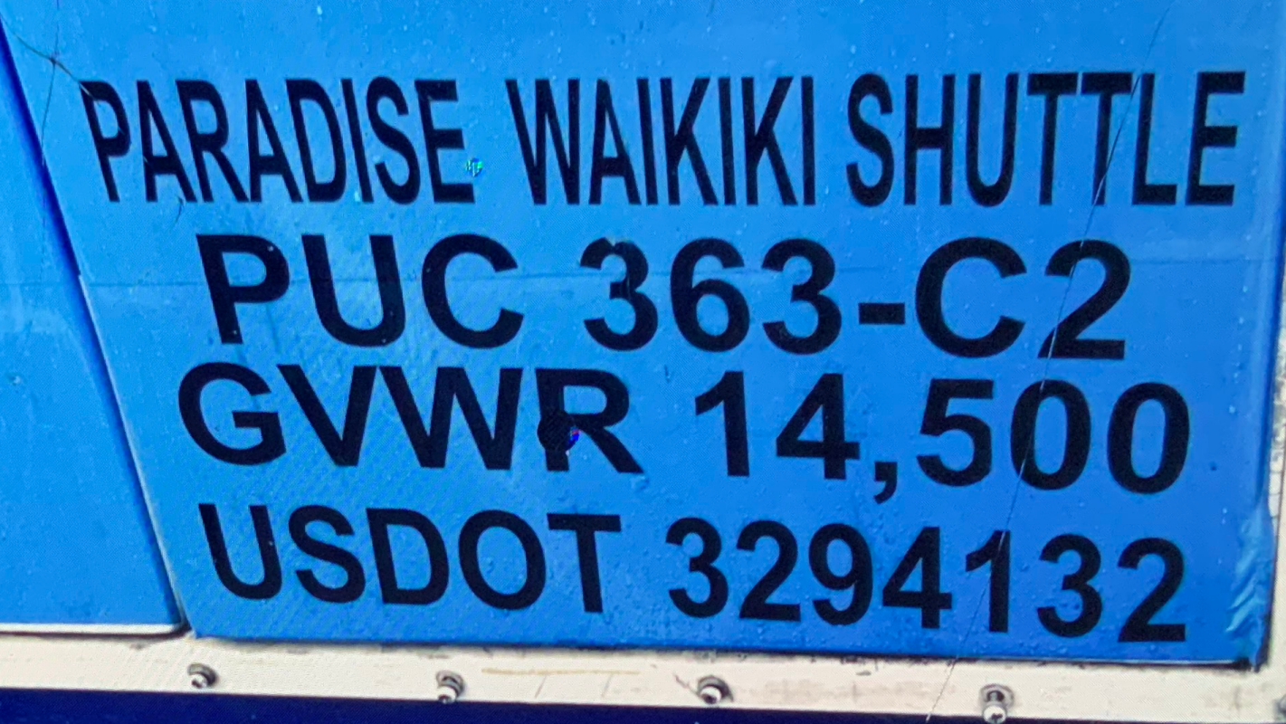 Paradise Waikiki Shuttle LLC