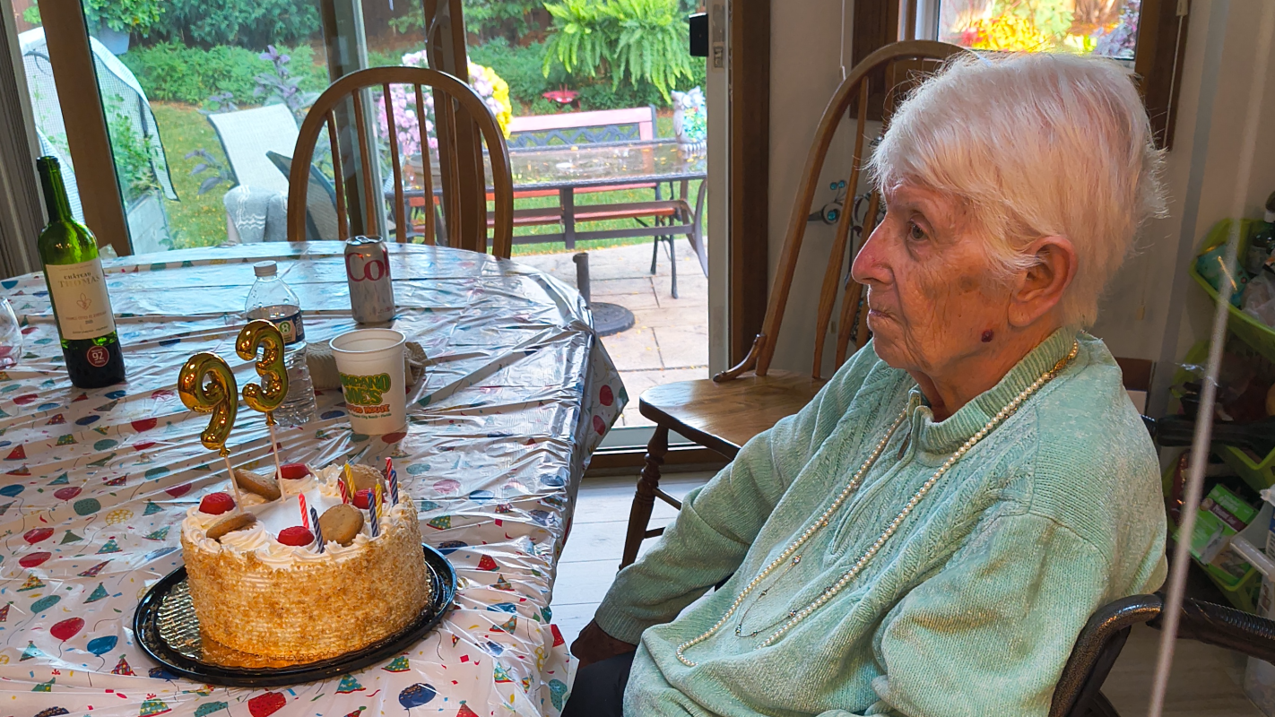 To go to my grandma's funeral