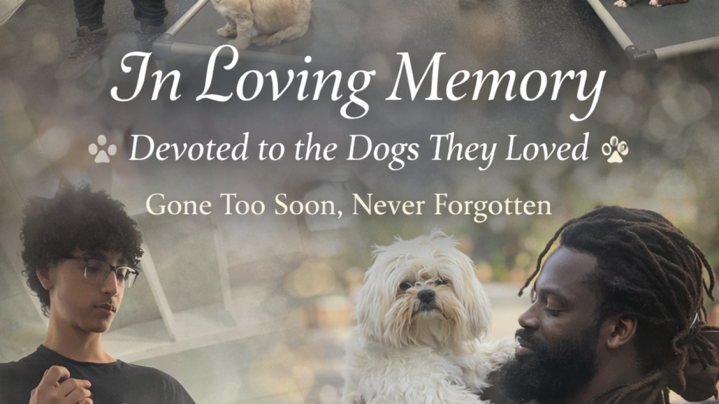 In Memory of Cliff & Justin dedication build of Specter K9 Dog Rescue