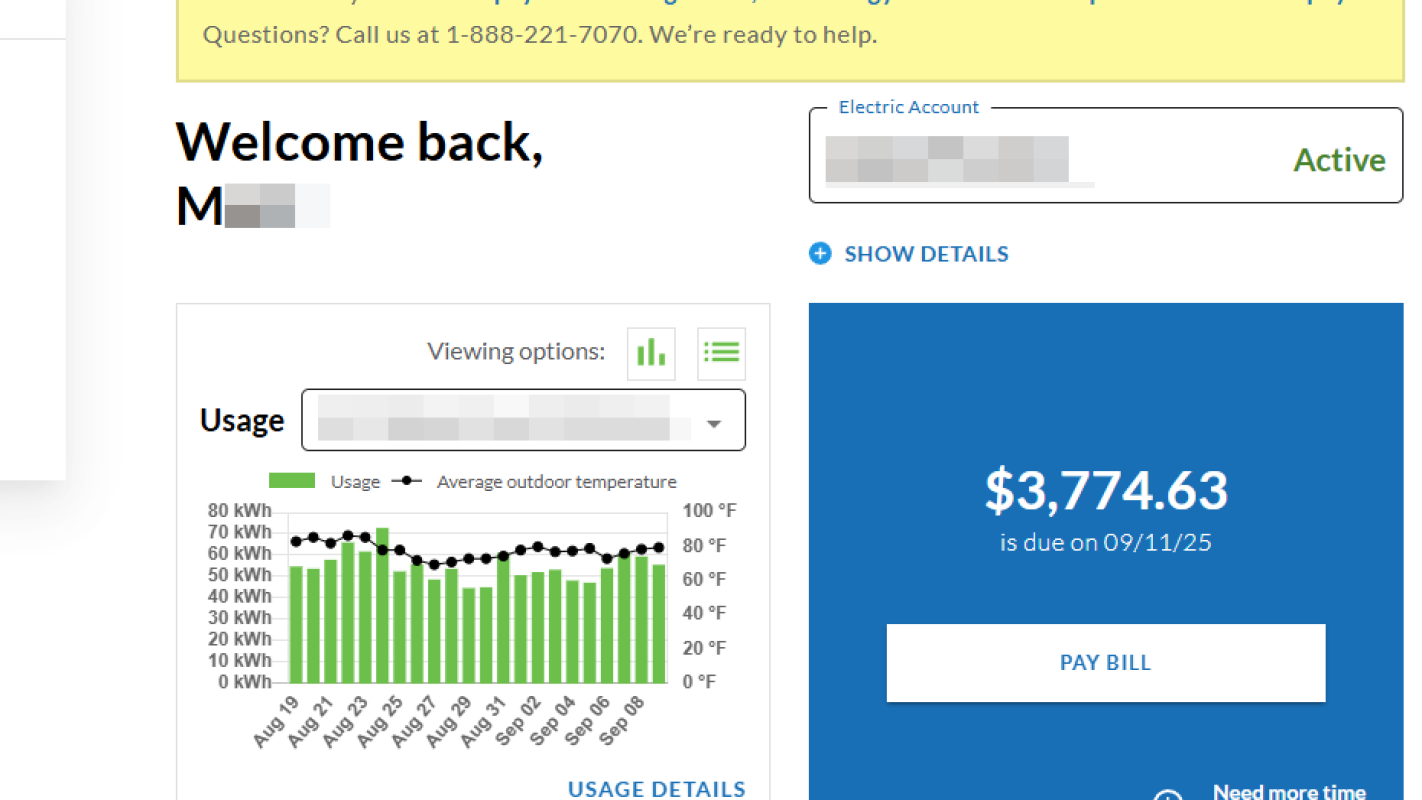 Urgent utilities and vehicle repairs.
