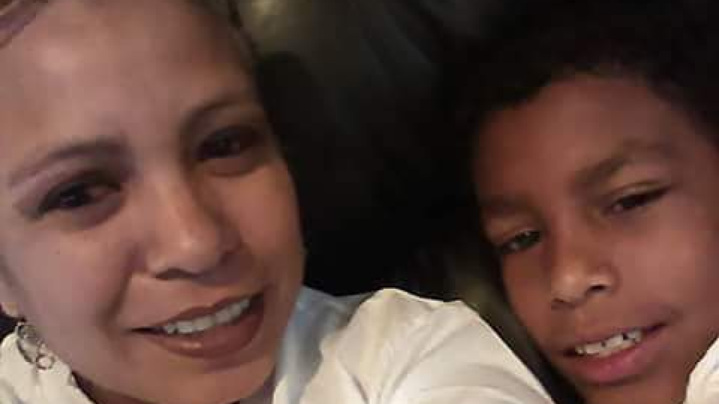 My mother's son James an grandbaby