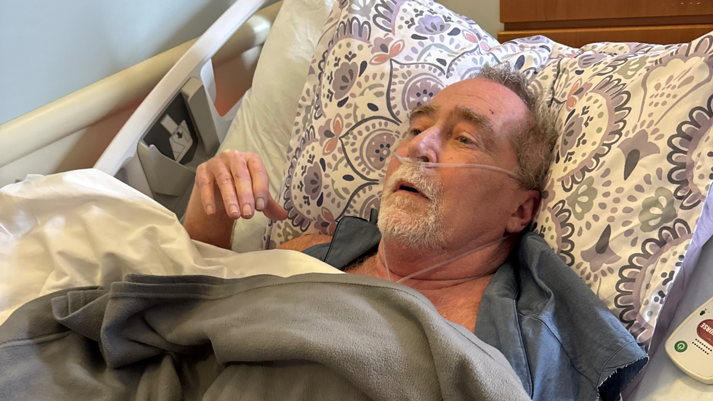 Husband dying of cancer