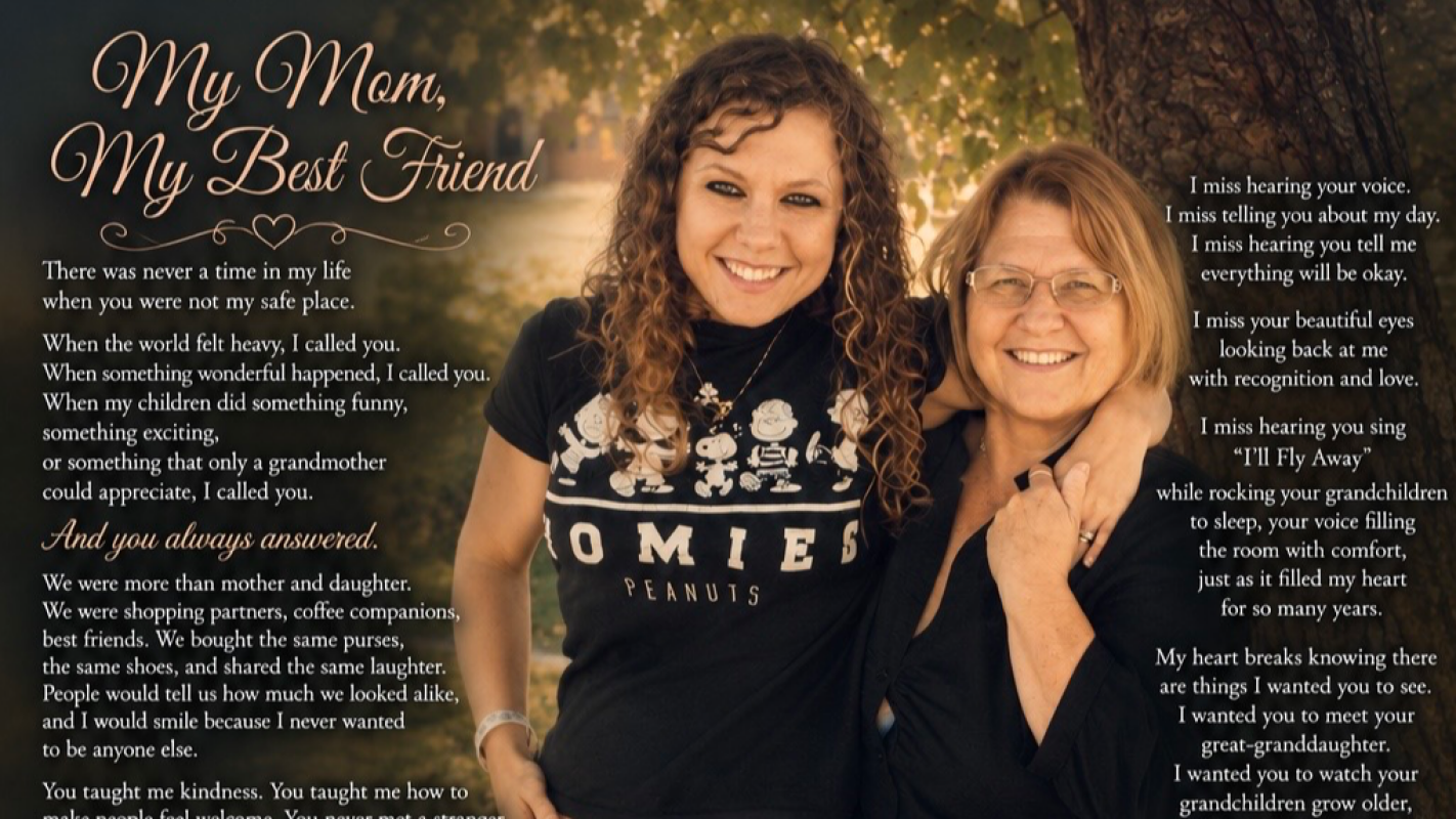 My Mothers Funeral and Burial