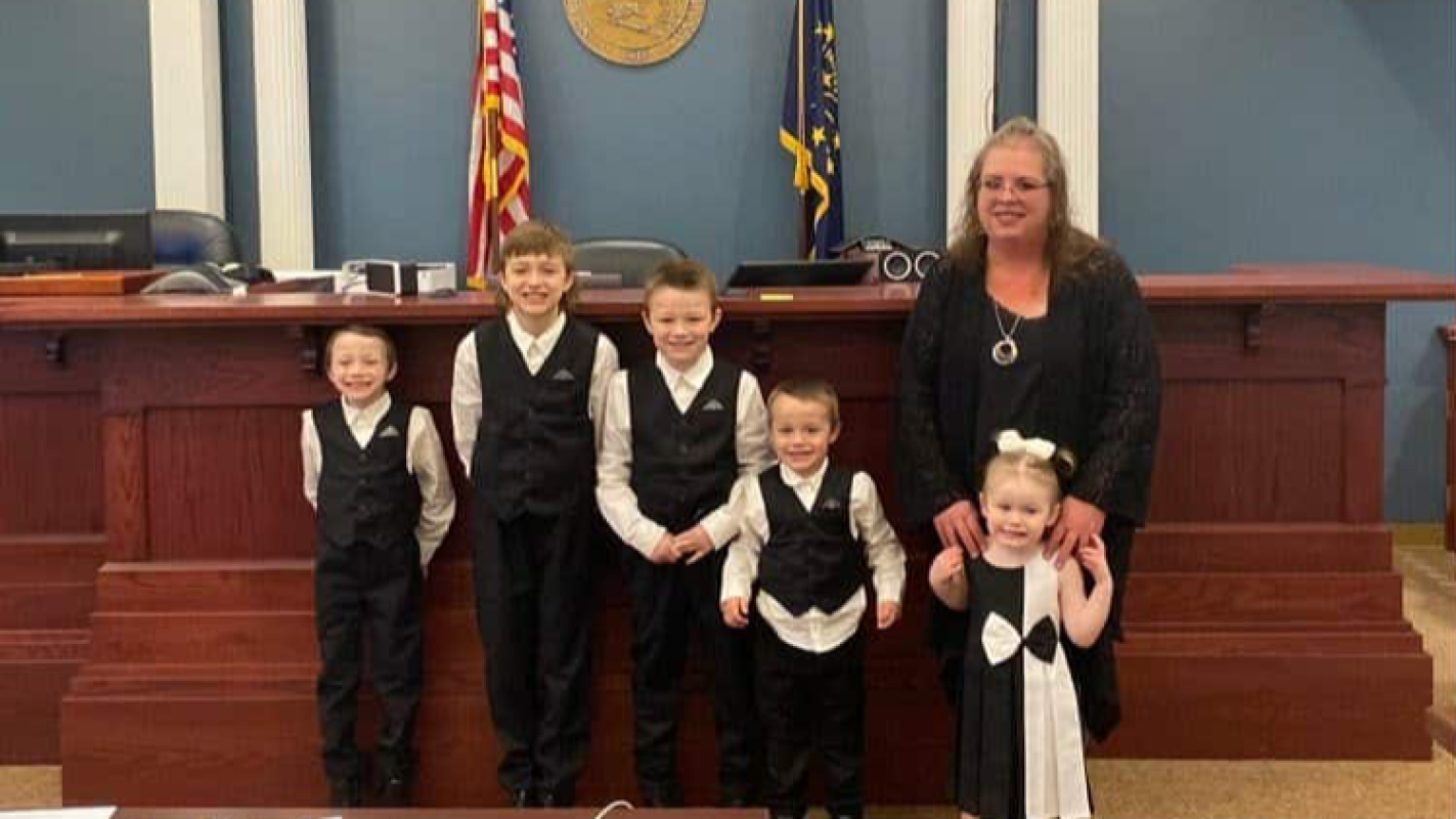 New home for single mother of 5 children