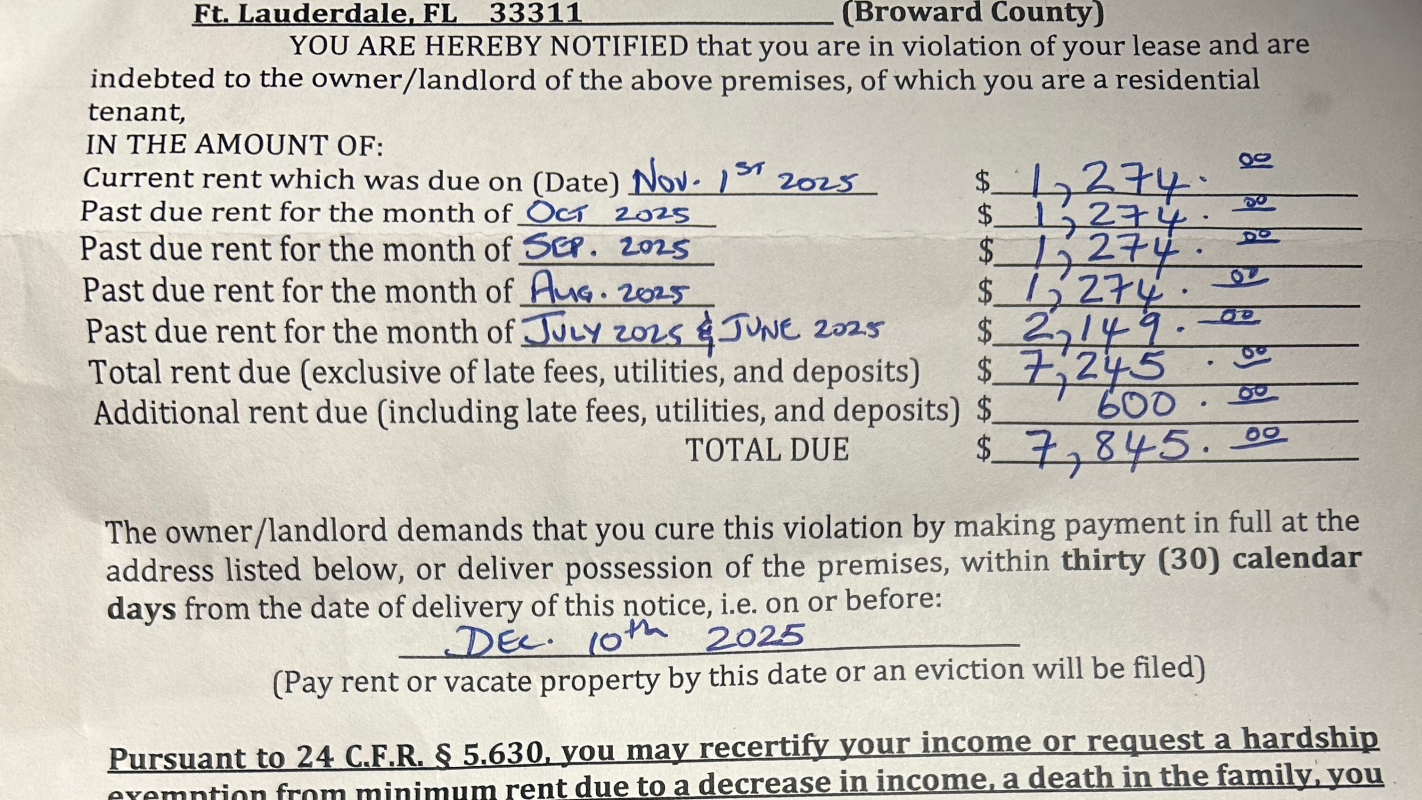 Facing eviction please help