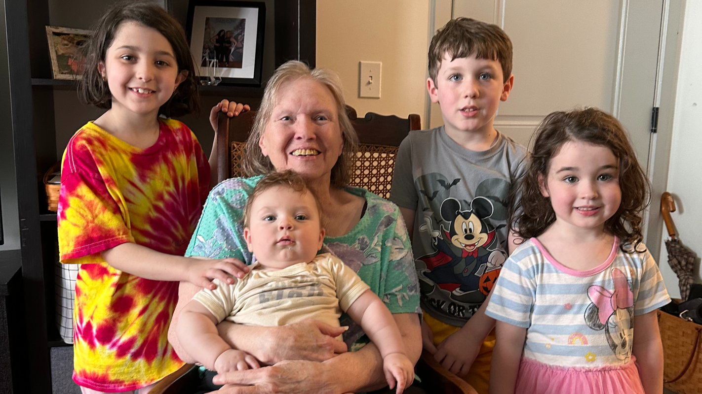 Our mom, grandma, and great grandma