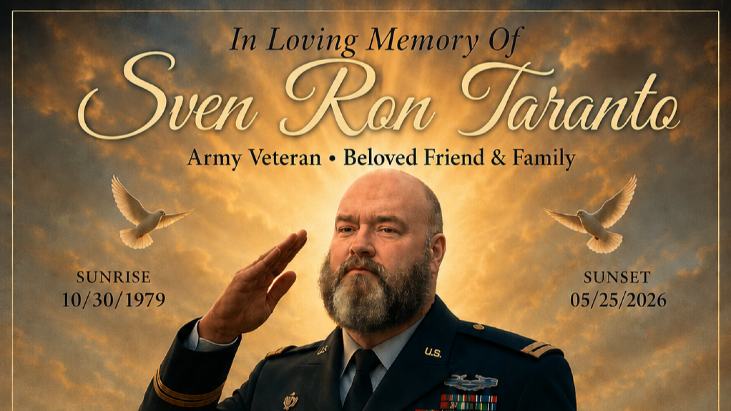 Army Veteran Sven Taranto