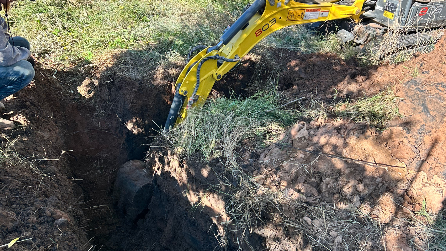 Help Rikki and Family have a working septic system