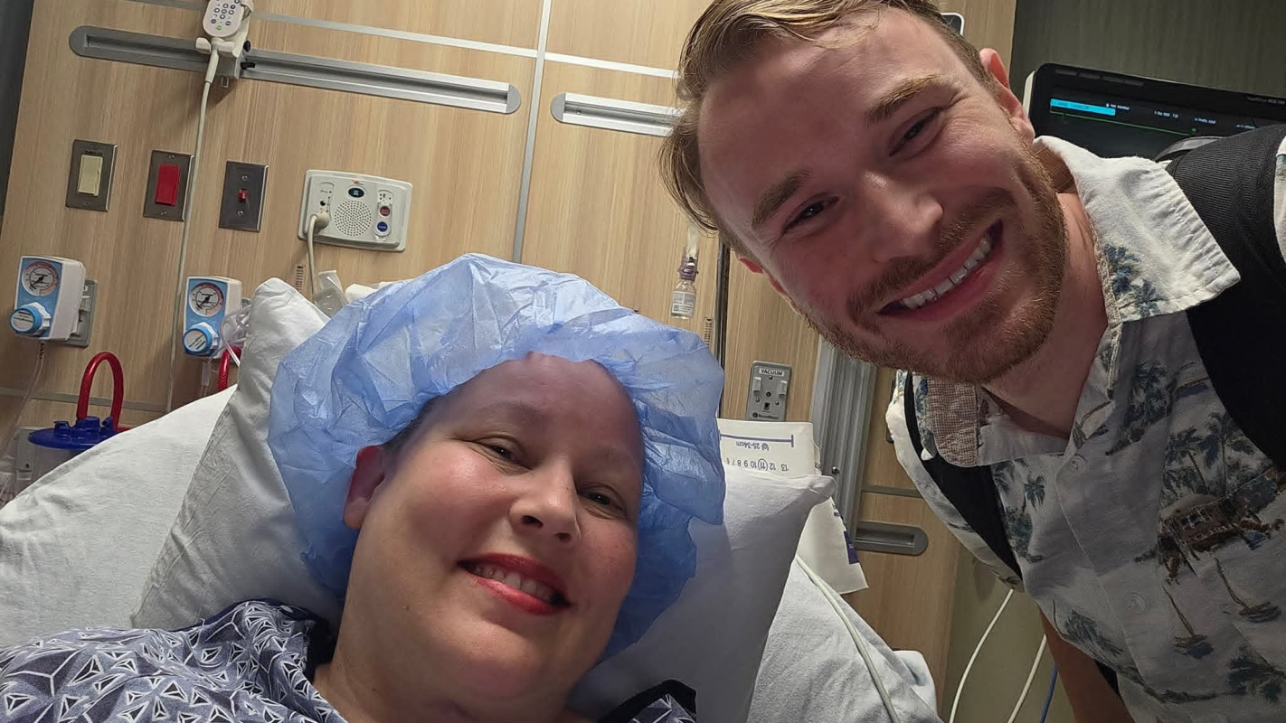 Jessica Morris while she fights cancer