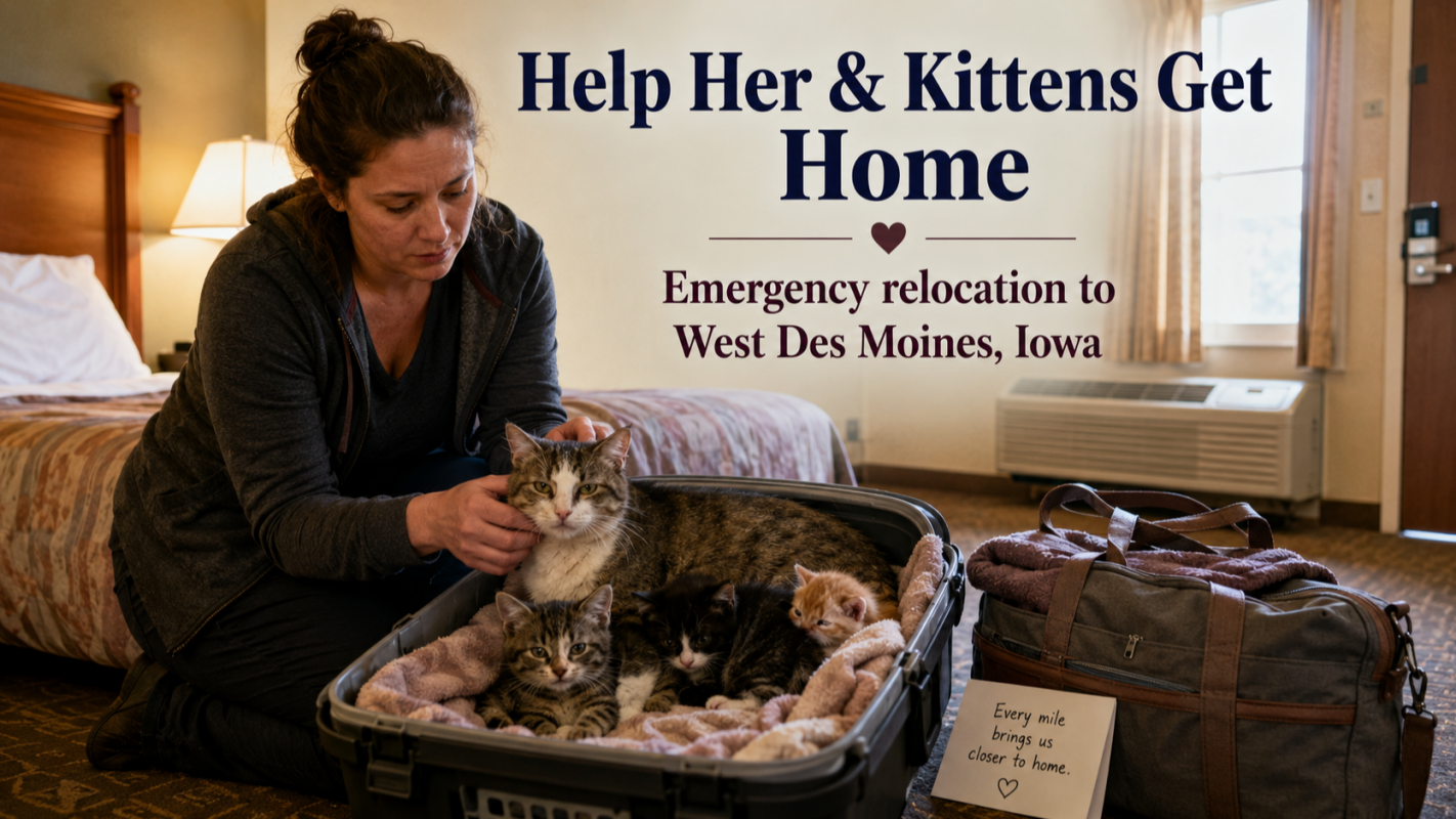 Help sister and husband (disabled)  Get to Iowa