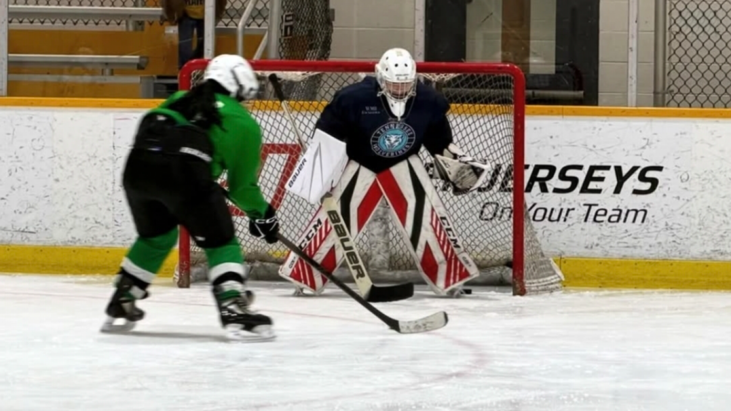 Kate's first hockey season