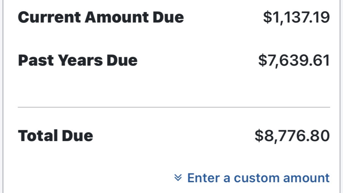 Help me pay off my delinquent property taxes