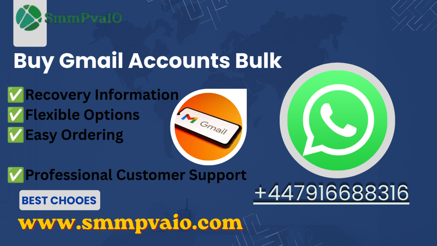 Bulk Accounts: Buy Verified Gmail & Social Media