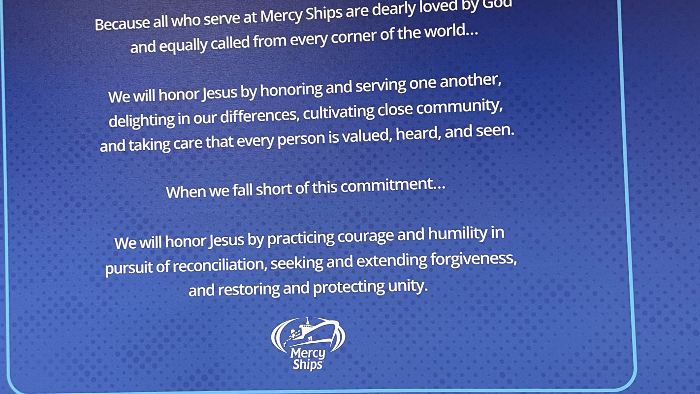 Shiro on Mercy Ship