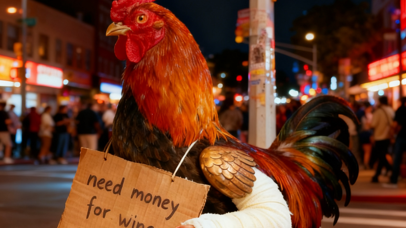 Jose’ the rooster rescue