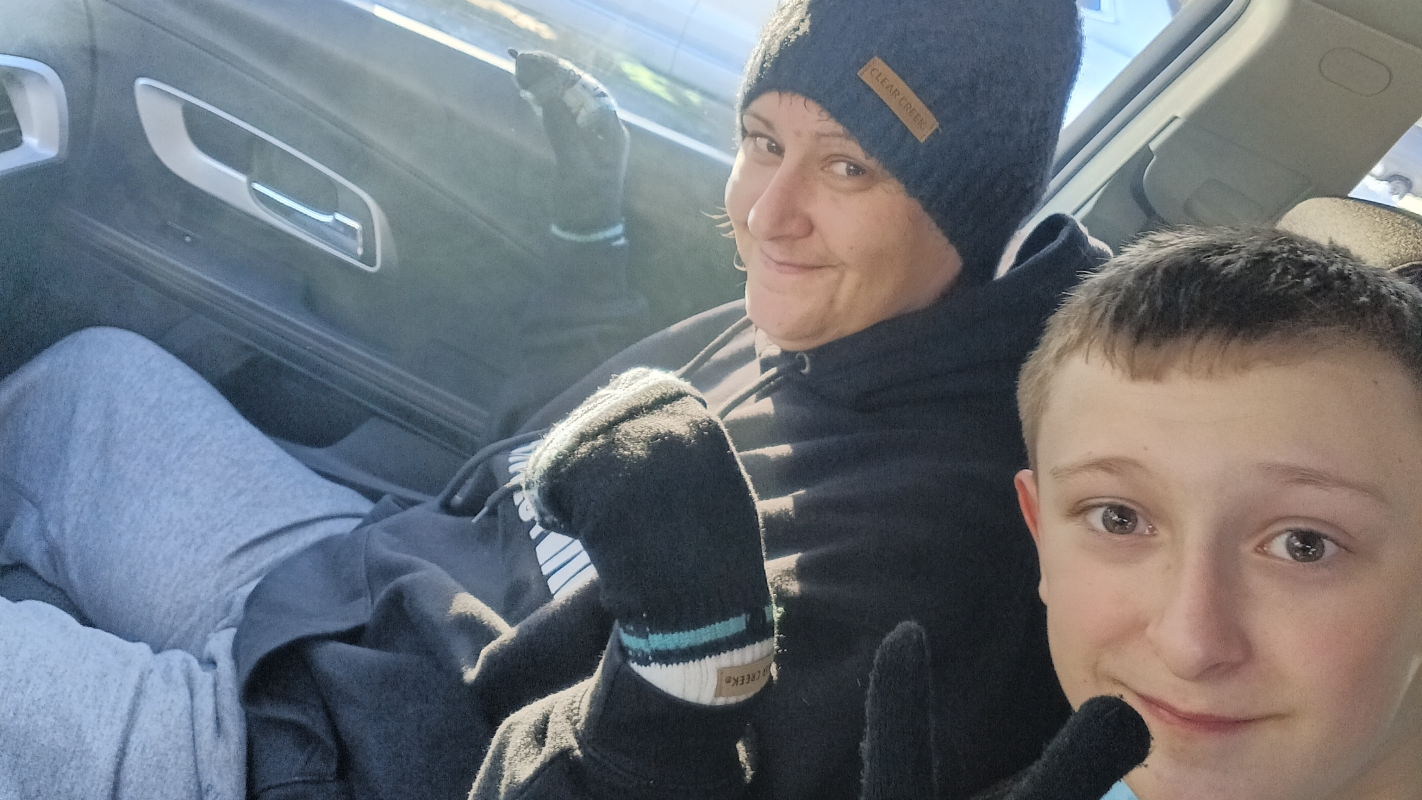 Help my son and wife and I please