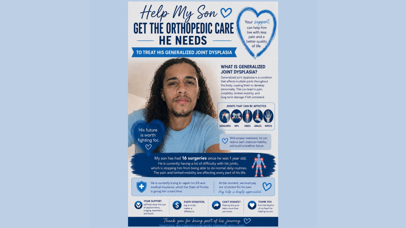 Help Jose (Shaggy) get treatment