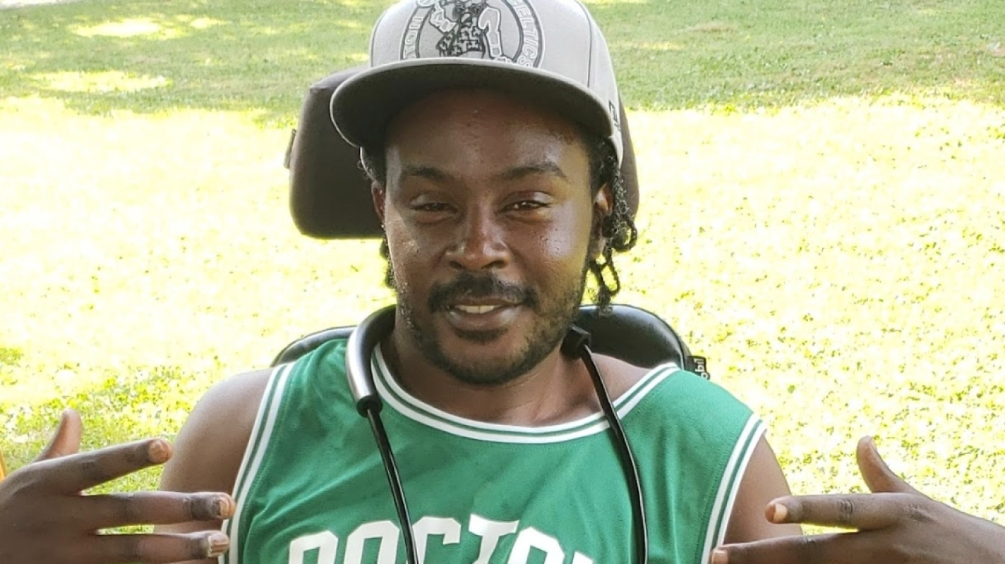 Help give him freedom again