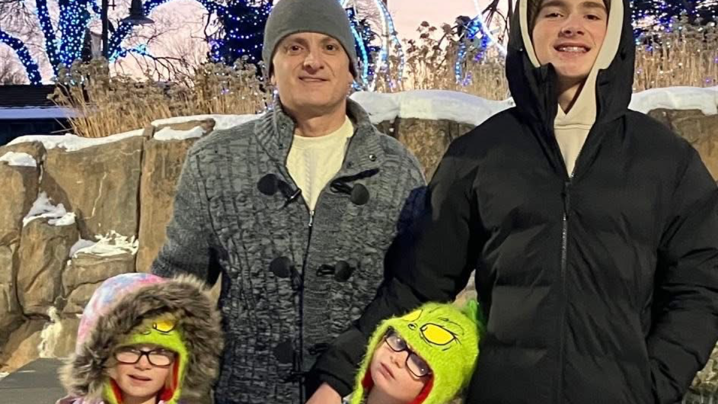 Standing with Tommy in his battle with Cancer