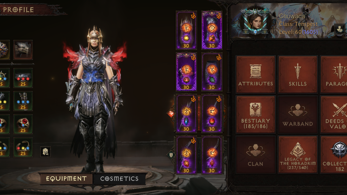 Kalikush’s diablo immortal account
