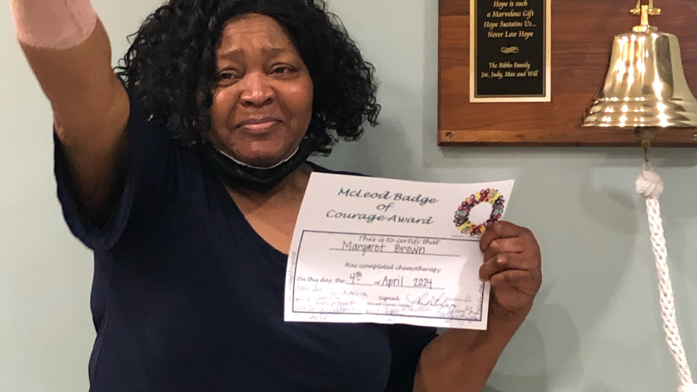 My mom, she only has 3-6 months to live