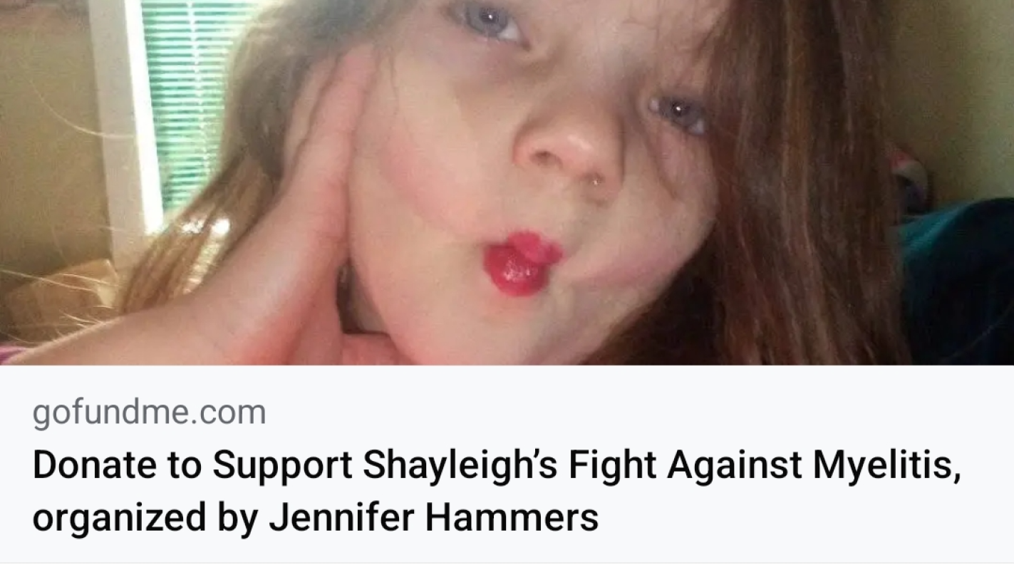 8 year myelitis diagnosis