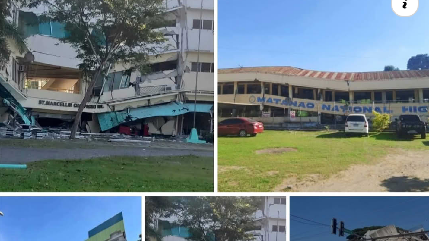 Big earthquake hit Philippines