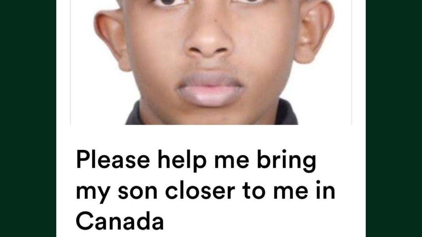 Bring my son close to me please