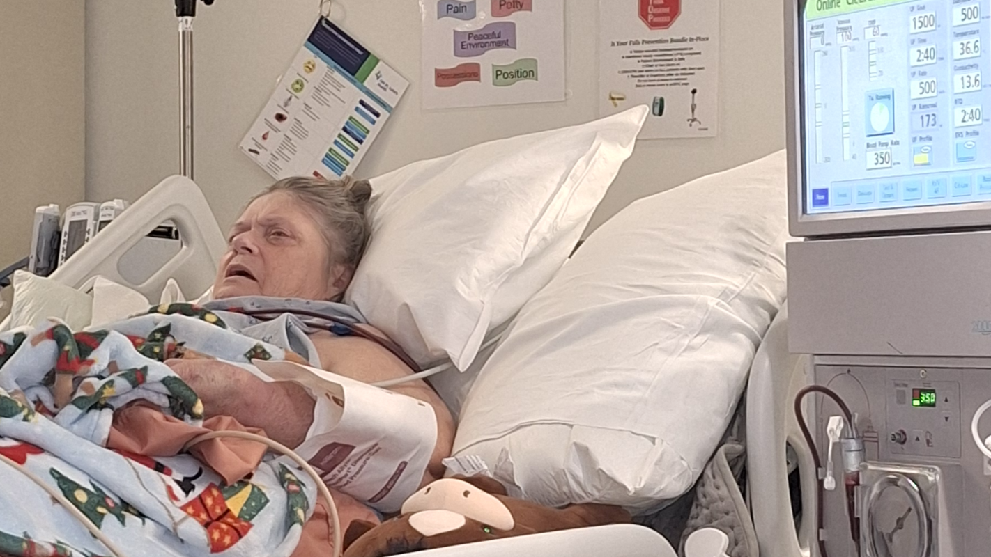 Mama B recovery from stroke & kidney injury