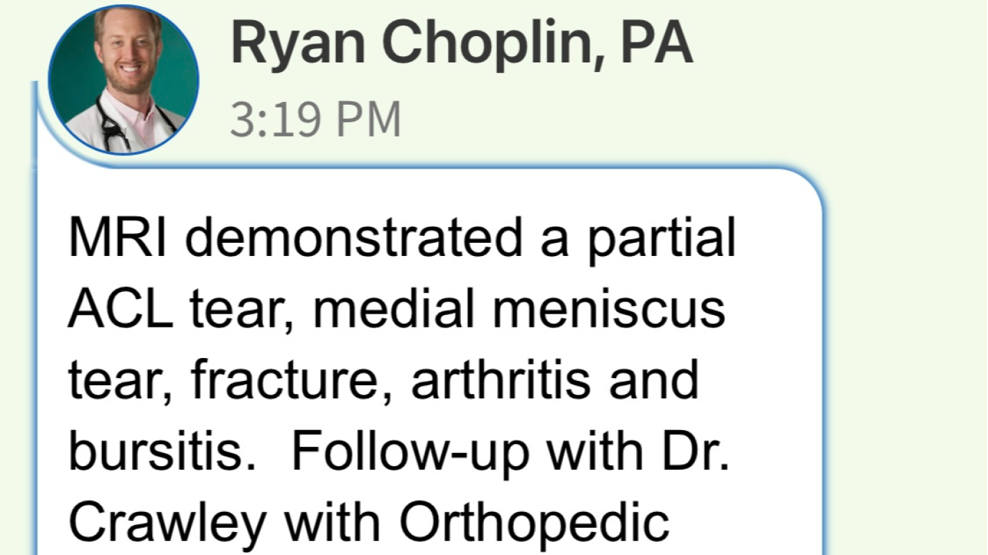 Knee surgery