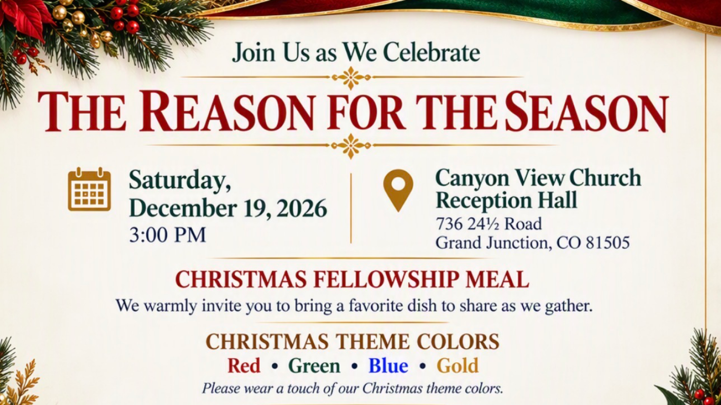 GJ Outreach Christmas Gathering
