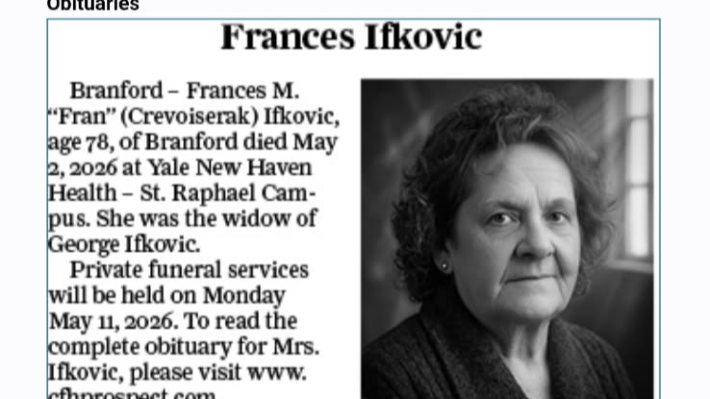 Final rest for Fran Ifkovic