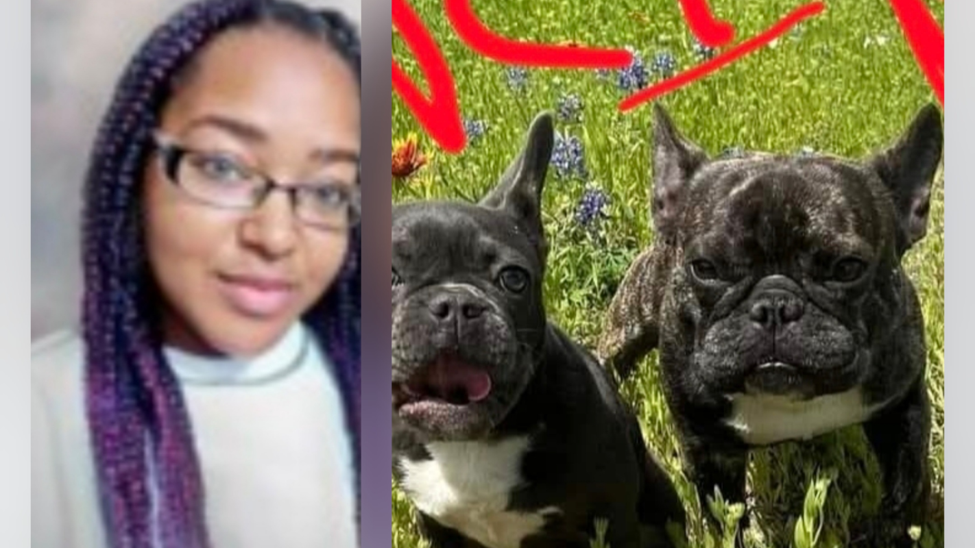 For my daughter and her two beloved dogs