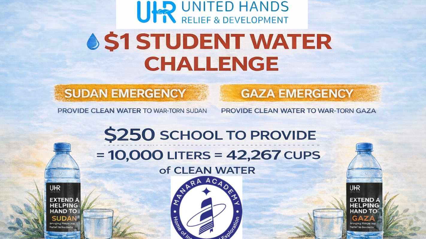 Water Challenge Check In Give A Hand | Manara Academy Water Challenge by Ezreta Nikocevic on ...
