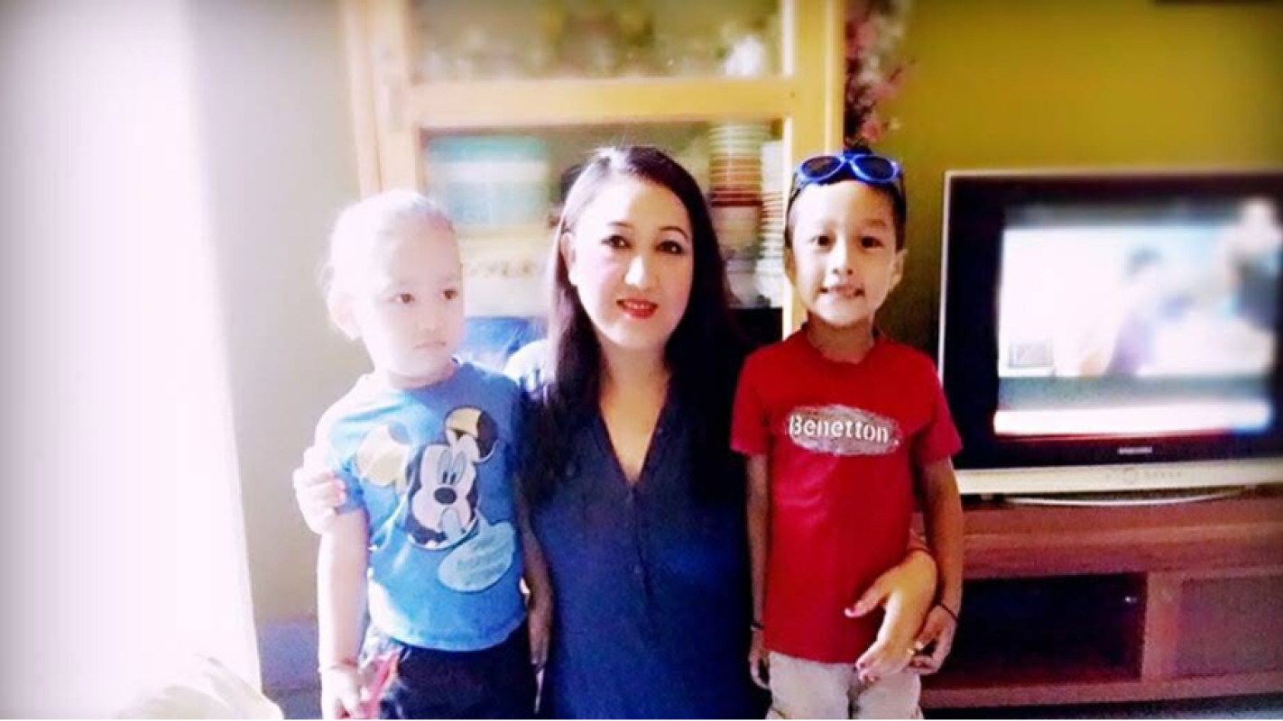 Help Bina Pradhan Survive Cancer & Hug Her Kids.