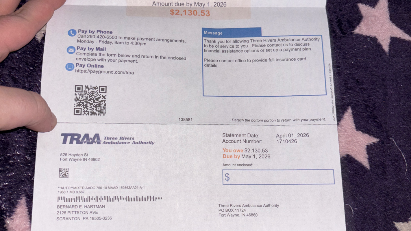 Ambulance bill