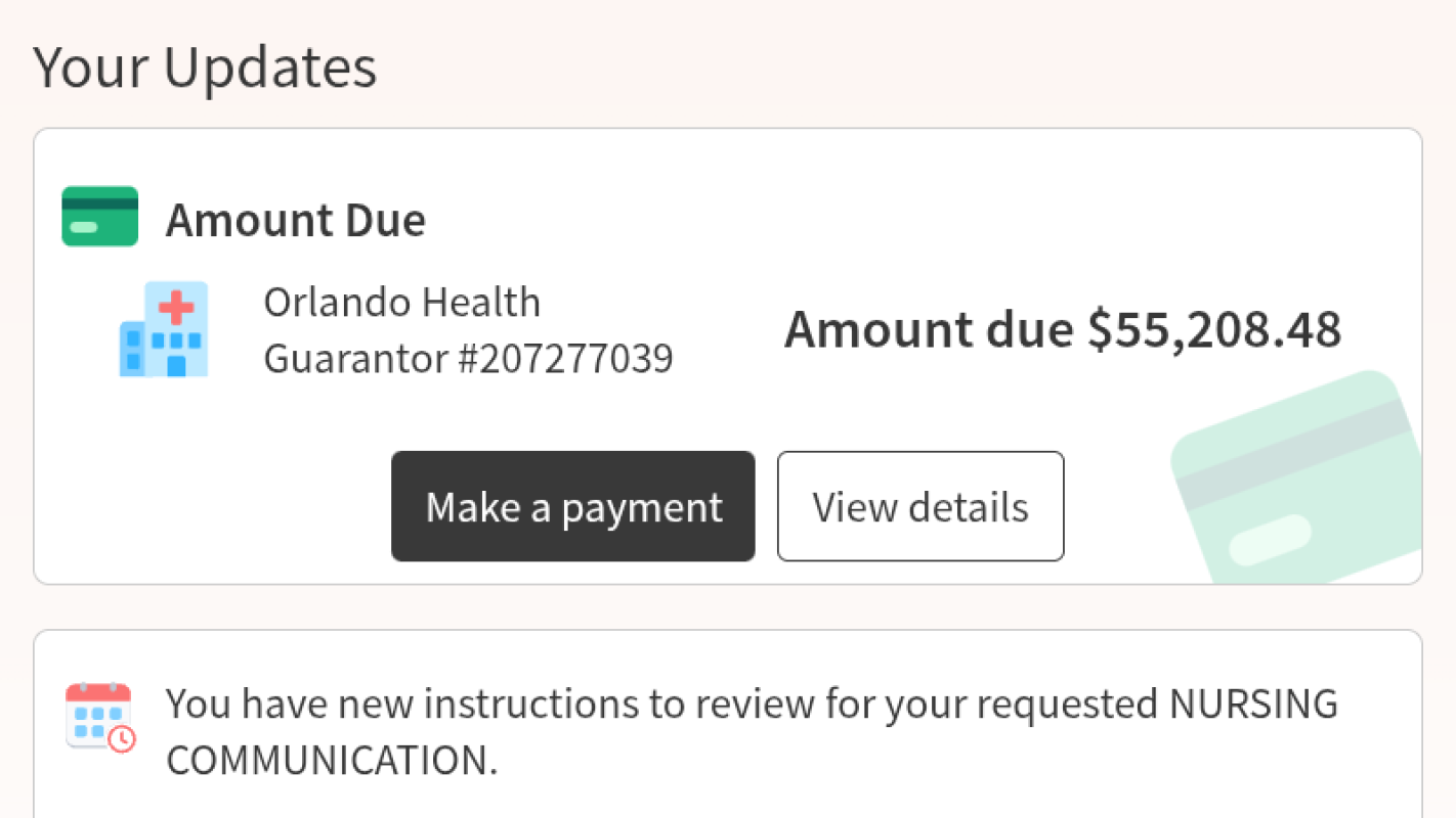 Brandon C recovering surgery