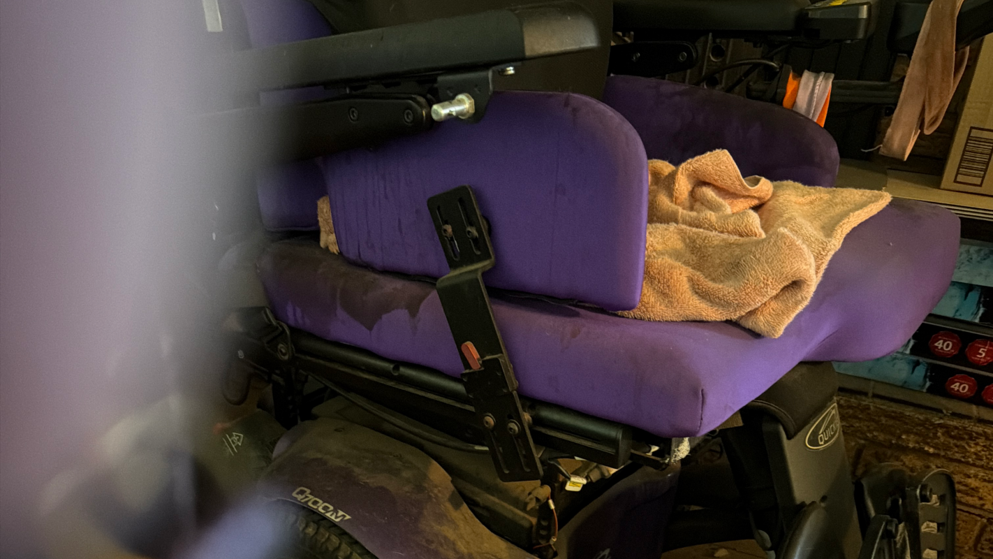 Pay off my wheelchair so I get fixed the right one way