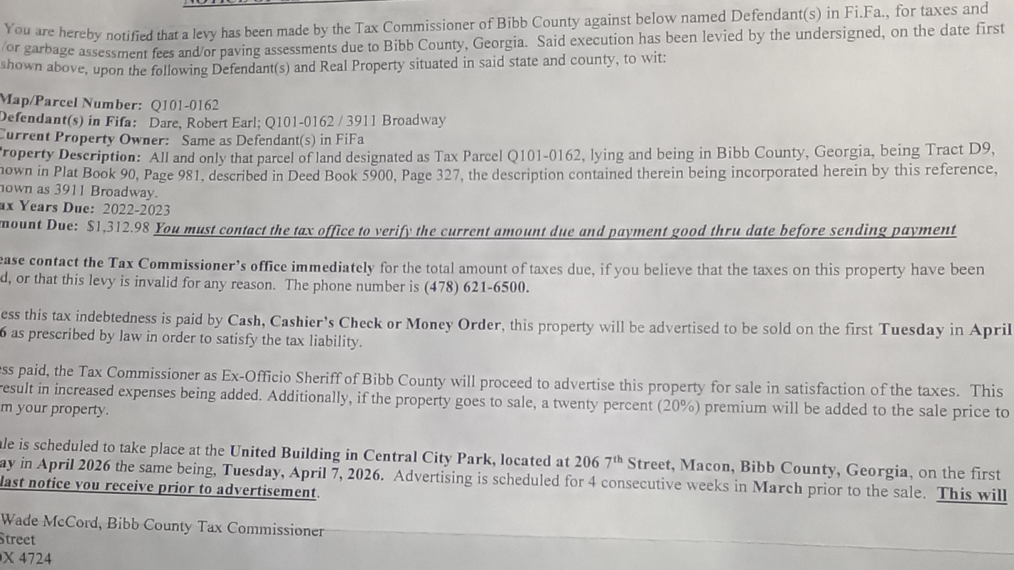 Please help me save my home.