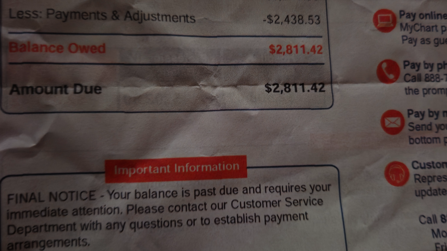 Medical bills