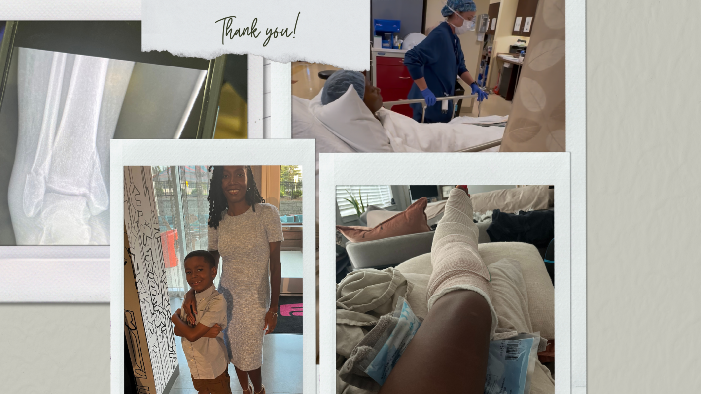 Lend a Hand, Help a mom walk again.