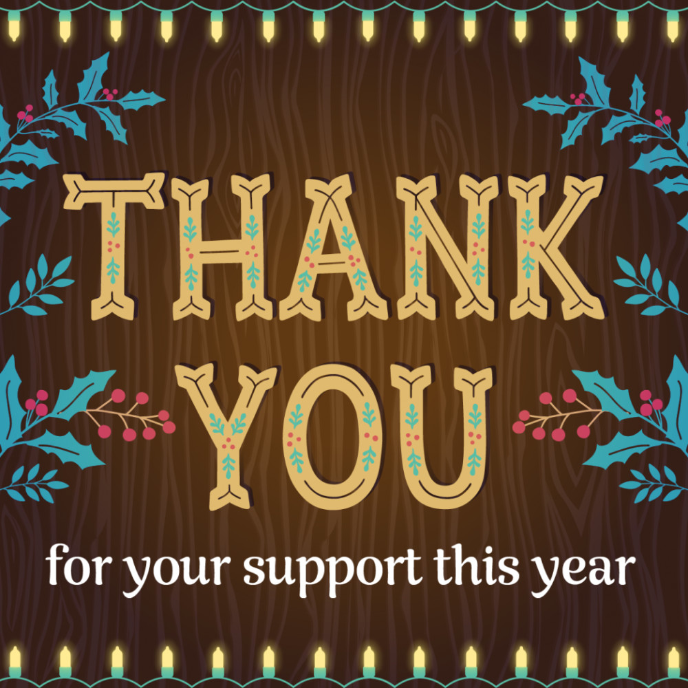 Happy New Year and Thank You.