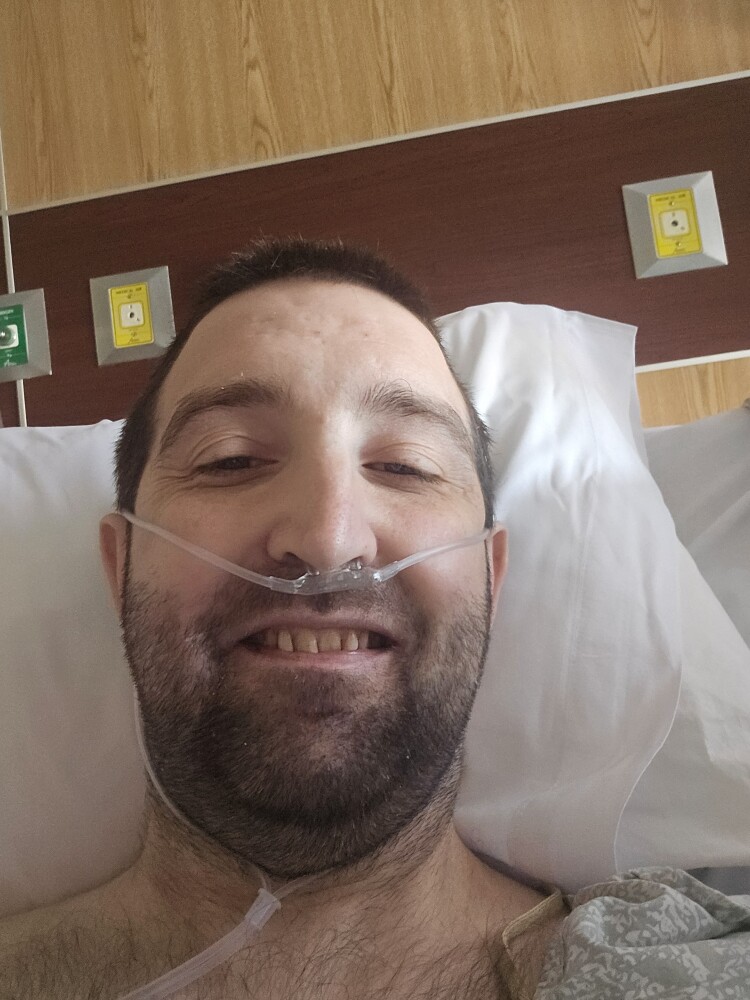 In the hospital