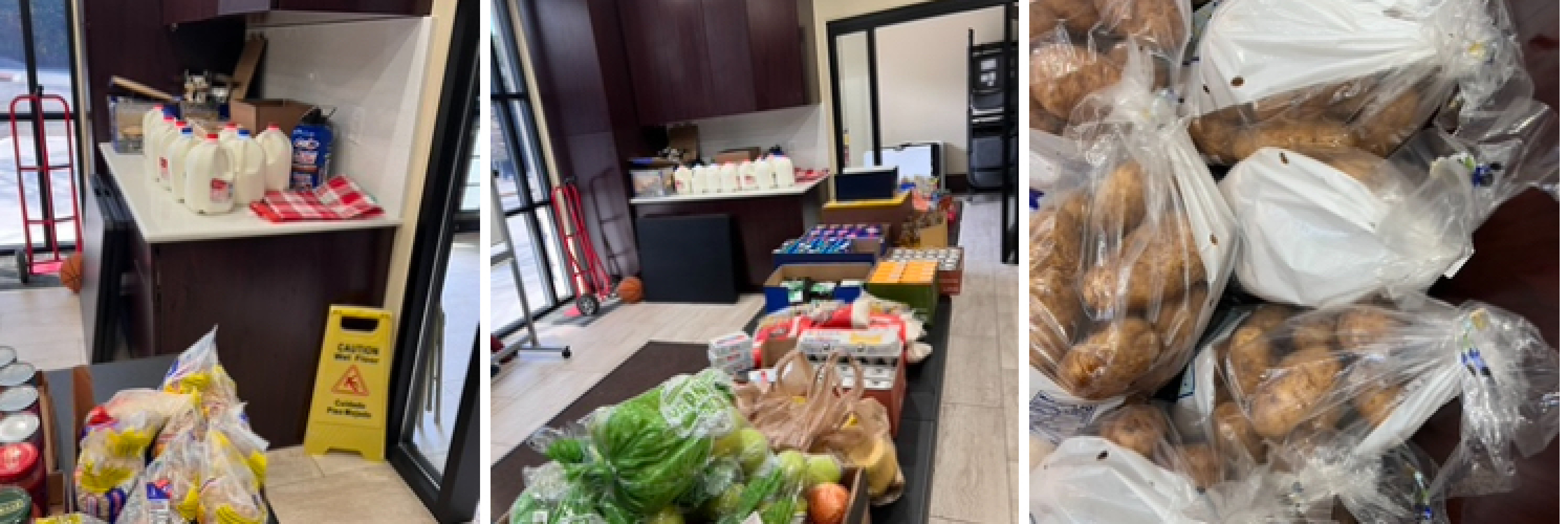 UHR December Food distributions